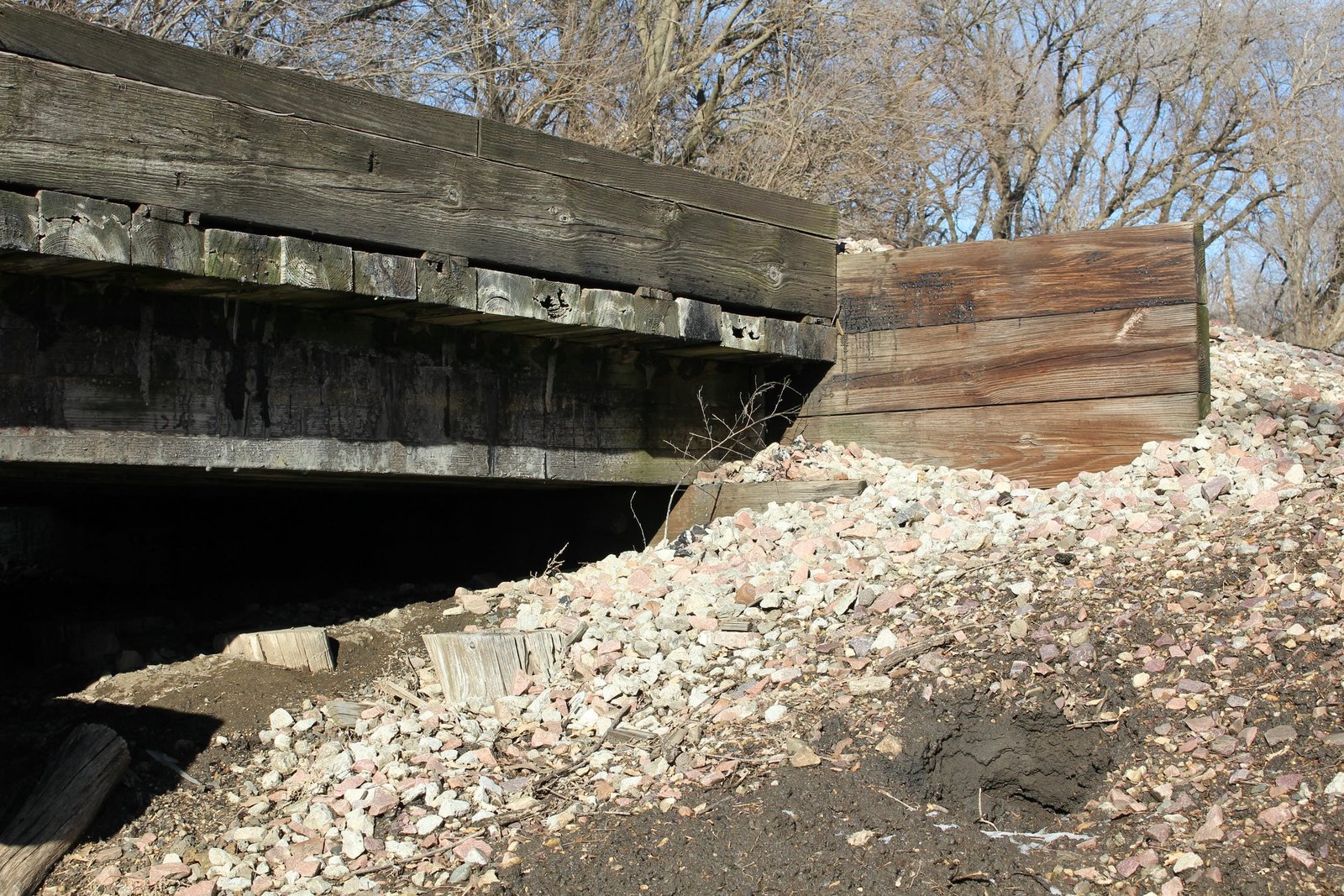 East abutment